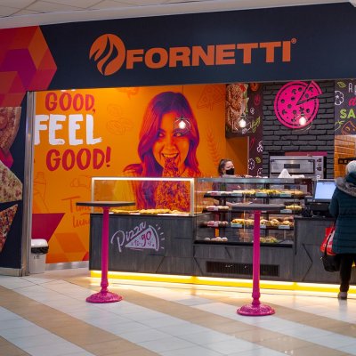 Modernizált Fornetti üzlet a Sugárban