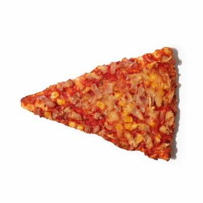 Sonkás-Kukoricás pizzaszelet